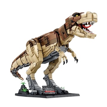 Panlos 611001Dinosaur Brick 1811 Pcs Large Tyrannosaurus Block Set: An Educational Construction Toy for Kids