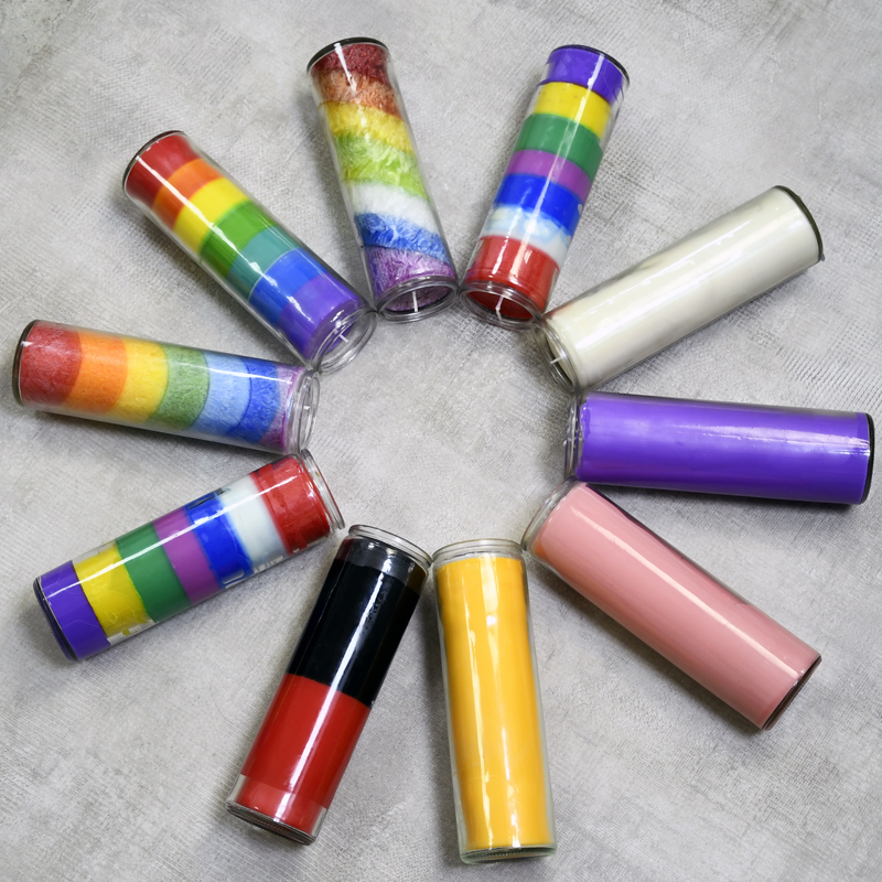 Rainbow Color Spiritual 7 giorni Candele chakra