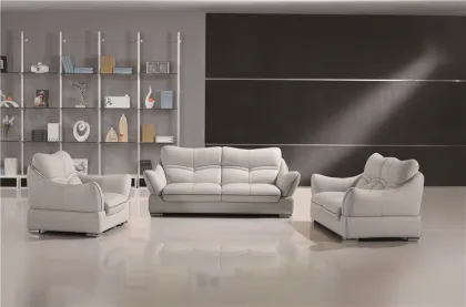 Latest new product home furniture sectional leather sofa