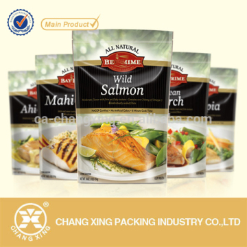 Custom freezer food packaging aluminum plastic bags for packing sea food/ insulated cooler bag for frozen food