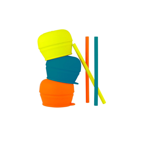 Gred Makanan Silicone Straw Lids