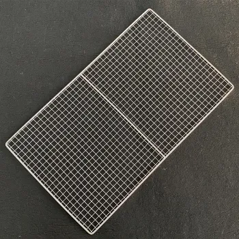Stainless Steel 304 Camping BBQ Grill Grates Mesh Net Racks for Japanese Charcoal BBQ