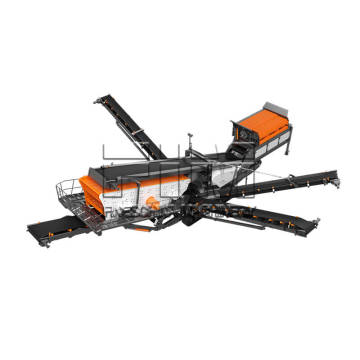 Mobile Stone Crusher Plant Machine for Limestone and Ore Crushing