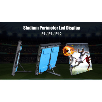 P6mm Outdoor DIP570 FUTBOBOTL ESTADIO PERIMETER LED Pantalla LED