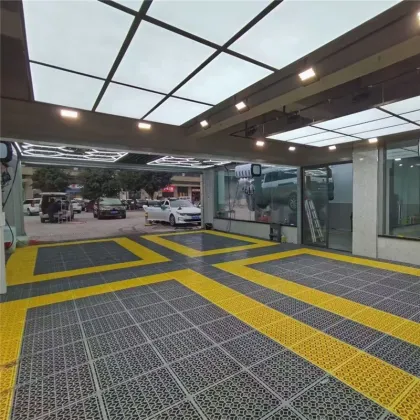 Carwash Grille Wholesale Interlocking Plastic Car Wash Floor