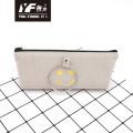 Custom cute expression style canvas pencil case