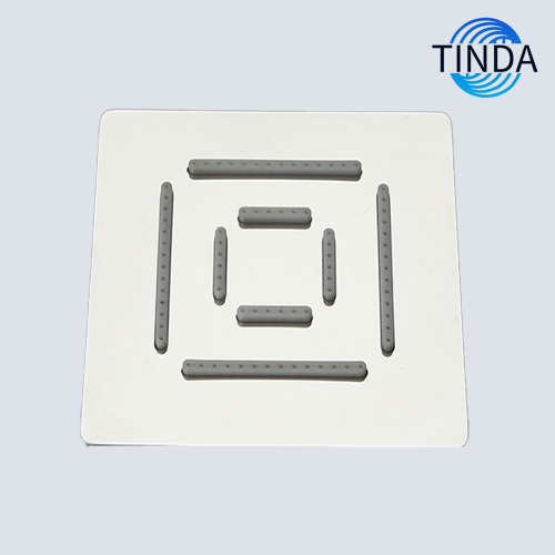 シンプルでエレガントなスクエアトップスプレーシャワーヘッド