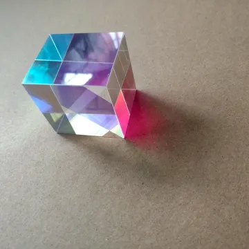Large 50mm Cube Prism X-Cube Prism