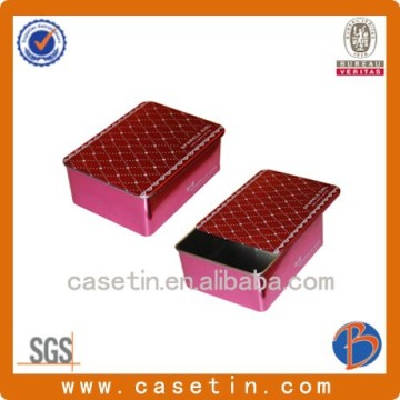 2016directly factory empty chocolates tin for packaging