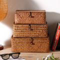 Scatola portaoggetti decorativa in stile giapponese con coperchio