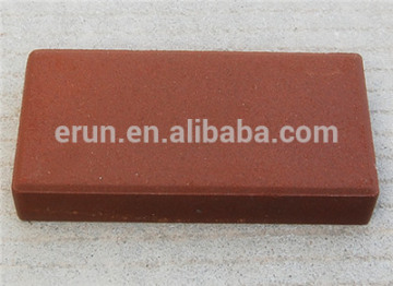 Red color decorative garden brick standard size of fire brick for heating furnace