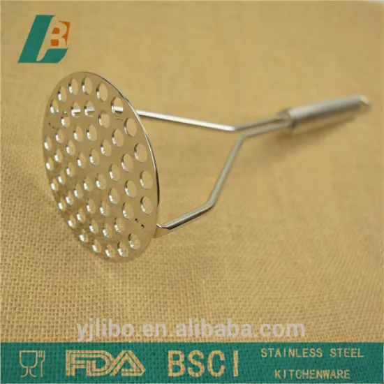 Stainless steel kitchen tool potato masher and ricer