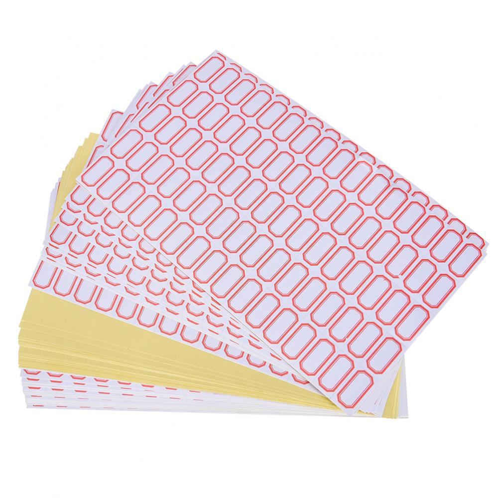 60sheets 4800pcs 12mm X 23 Mm Mini Blank Font B Label B Font Font B Plain