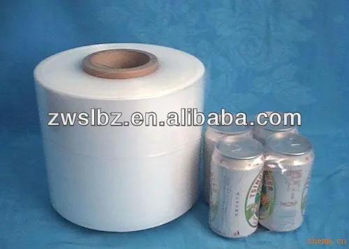 water bottle PE shrink film for packing wrapping