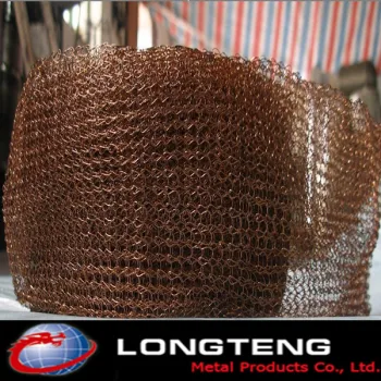 Brass Wire Knitted Wire Mesh Rolls