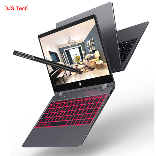 Flexibly Foldable Touchscreen Laptop