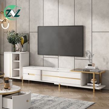 Verstelbare tv-console met lades Woonkamerkast