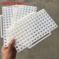 Peças de CNC HDPE de polietileno colorido