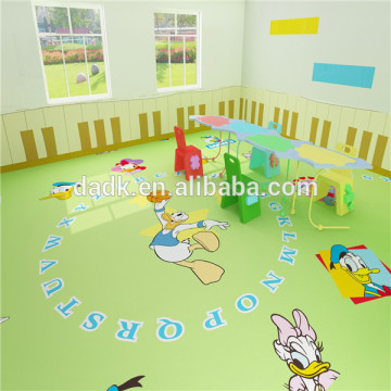 PVC vinyl floor for kindergarden