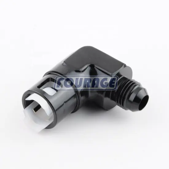 Aluminum 90 Degree Female EFI Electronic Fuel Injection Fitting