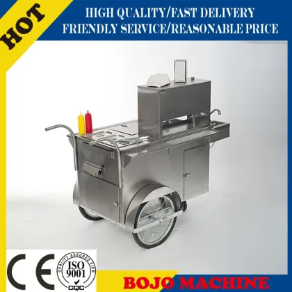 New Style Mobile teppanyaki hot dog cart street triccyle hot dog cart designed hot dog cart