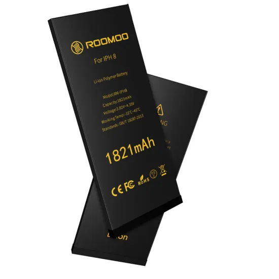 Black New Brand Portable Comptible Battery For Iphone 8G