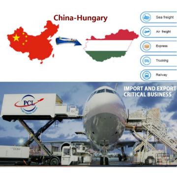 cosmetics and battery move from China to Hungary( BUD) airport