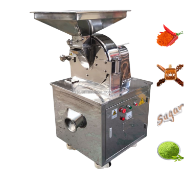Professional High-Speed Stainless Steel Spice Grinding Machine for Diverse Ingredients like Peppers, Turmeric, and Beans