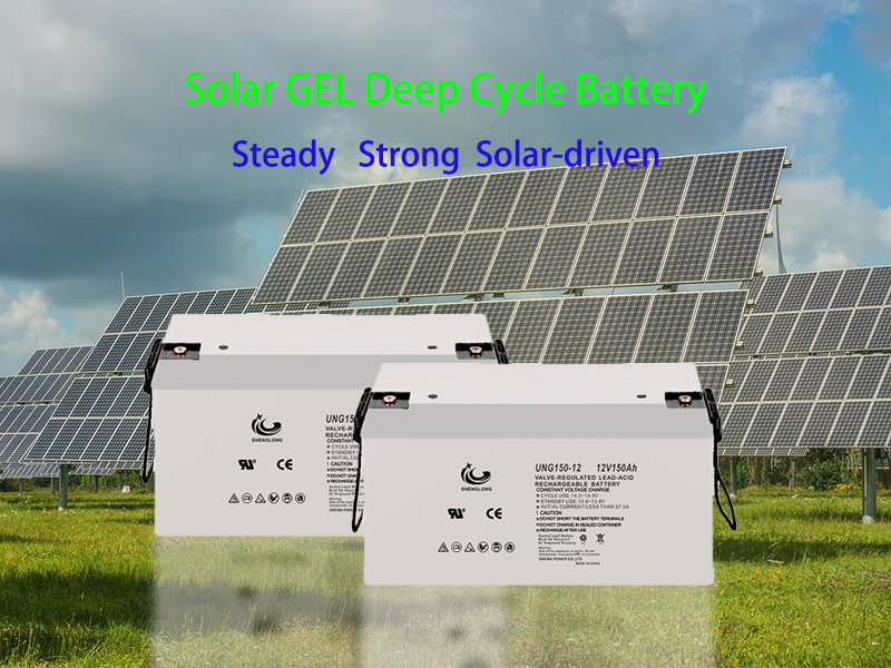 Solar GEL Deep Cycle Battery 0704