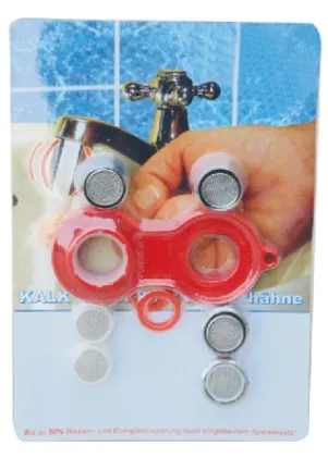 9pcs In One Card Of Aerators And Tool