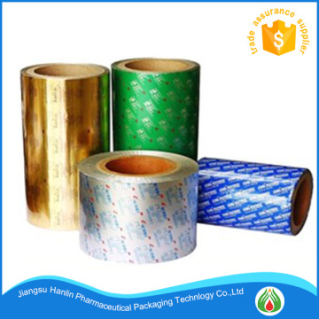 Blister hard aluminum foil pack for pills
