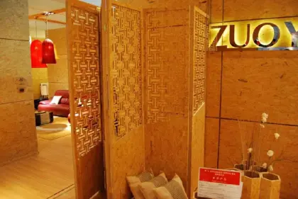 oriented strand board for construction