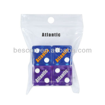 3/4" 19MM custom printing dice set, casino dice, 19MM dice