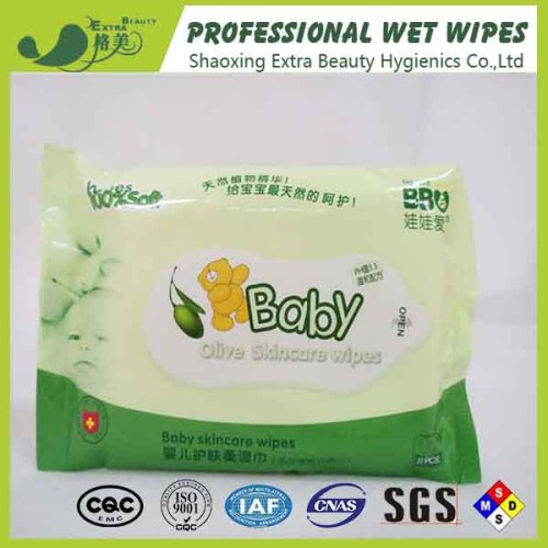 Raw Material Push Clean Antibacterial Wet Wipes