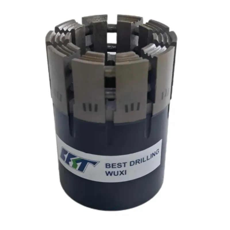 HQ Pq Nq Impregnated Diamond Core Drill Bits for Exploration Coring Drilling