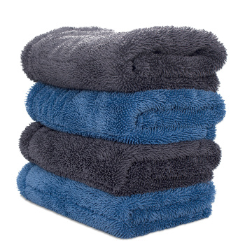 Mîkrofiber Twist Pile Towel ji bo paqijkirina otomobîlê