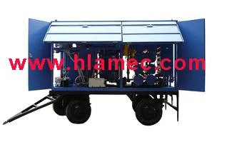 Mobile Trailer Vacuum Transformer Oil Purifier