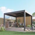 Pergola persistant en aluminium moteur pergola extérieur