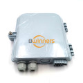 1x8 PLC Splitter Caja de conexiones de fibra óptica para exteriores