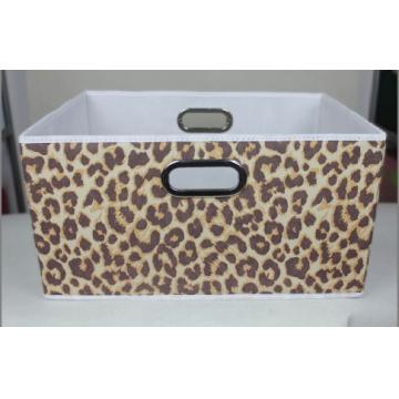 Medium Leopard Storage Box