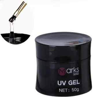 Painless Mark Soso Big Volume Clear Transparent No Burn No Heat Builder Liquid 100g Acrylic UV Gel Poly Extension Gel