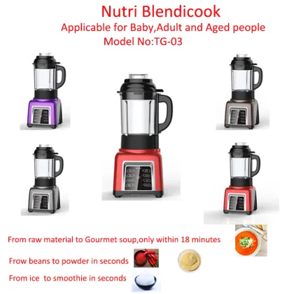 Blender Make instant soup vending making mation blender