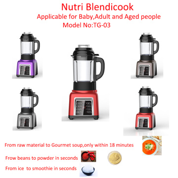 Nutri-Blendi 1000w máquina de cocina de sopa