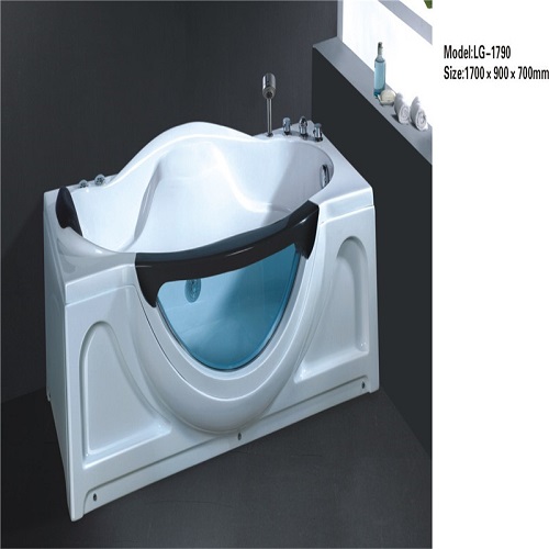 Hot sale bath tub freestanding whirlpool massage acrylic bathtub