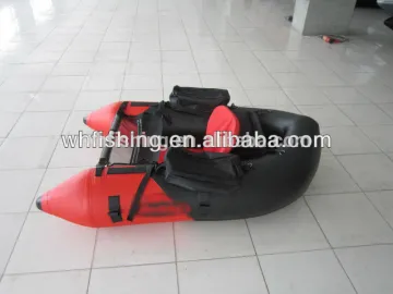 Made in china individual cheap folding boat belly boat for fishing