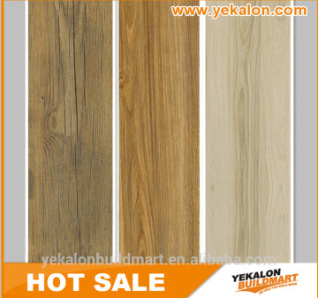 wood finish floor tile for bedroom and living room 150x600mm