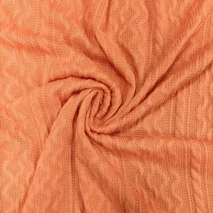 Coarse needle dyed cloth