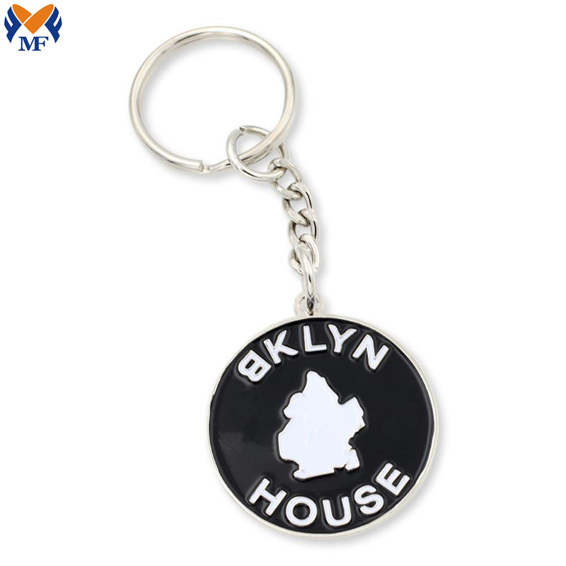 Custom Logo Charm Keychain Jpg