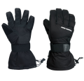 Μαύρα αθλητικά γάντια με ζεστό αέρα