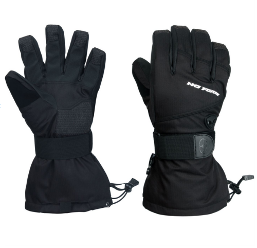 Gants de ski chauds à vent noir